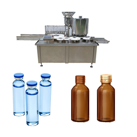 monoblock liquid filling and capping machine 120ml essential oil bottling equipment Top sell
