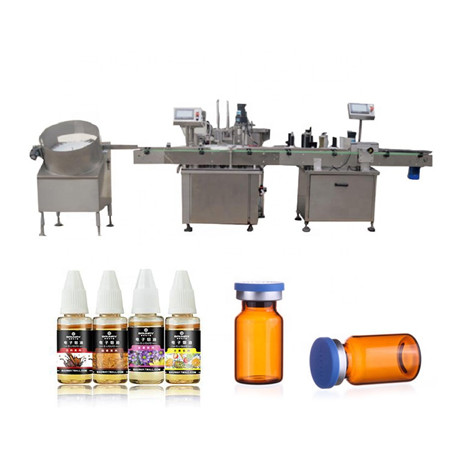 30 ml small bottle filling capping and labeling machine for essential oil perfume honey jam nail polish liquid 10 ml filling