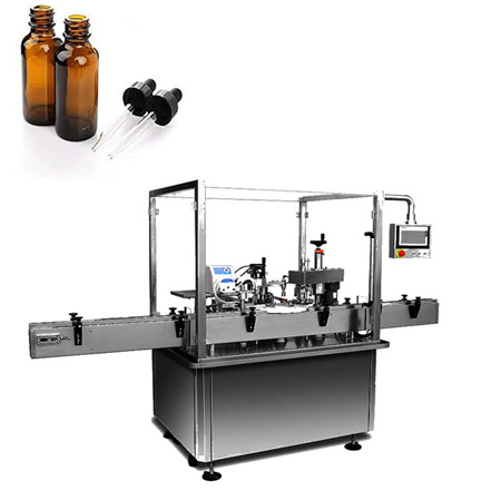 Beautiful Appearance Glass Eliquid Bottle Beer Filling Machine Automatic